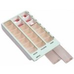 Obzor dávkovač léků typ 02 týdenní zelený – Sleviste.cz