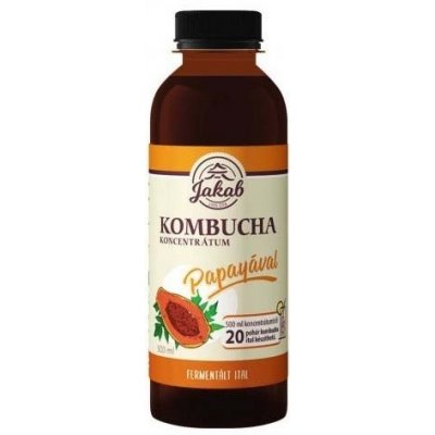 Jakab Kombucha koncentrát s papayí 0,5 l