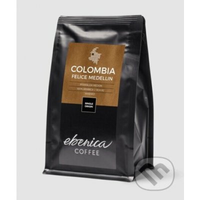 EBENICA Coffee Colombia Felice Medellin zrnková 1 kg – Hledejceny.cz