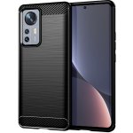 Techsuit Carbon Silicone ochranné pro Xiaomi 12 Pro - Černé KF237250 – Zboží Živě
