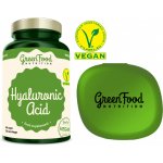 GreenFood Nutrition Kyselina Hyaluronová + Pillbox Gratis 60 kapslí