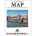 A USEFUL MAP - Praktická mapa centra Prahy s 69 ilustracemi historických památek stříbrná - Daniel Pinta – Hledejceny.cz