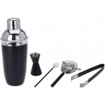 EXCELLENT Barmanská sada 5 ks nerez černá KO-A12405590 – Zboží Dáma