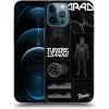 Pouzdro a kryt na mobilní telefon Apple Picasee ULTIMATE CASE MagSafe Apple iPhone 12 Pro Max - BLACK BODY