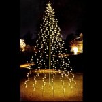 Ambiance zahrada-XL Vánoční osvětlení na stožár se 192 LED diodami 208 cm – Zbozi.Blesk.cz
