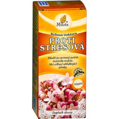 Milota Protistresová Bylinná tinktura 100 ml