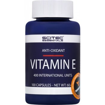 SciTec Vitamín E 400 IU 100 kapslí
