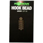 Korda Zarážky na háček Hook Bead Medium green 20ks – Zboží Dáma