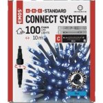 Emos D1AB01 100 LED Standard 10 m venkovní i vnitřní modrá časovač – Hledejceny.cz