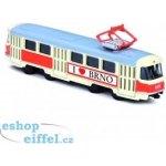 Rappa Kovová česká retro tramvaj 16 cm BRNO – Sleviste.cz