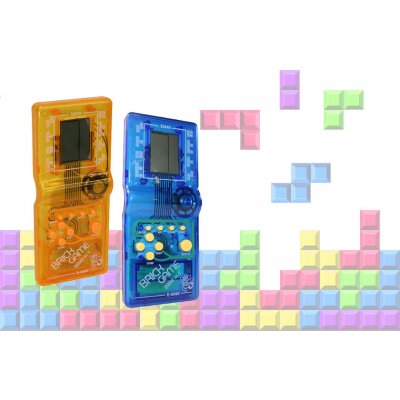 Digitální hra Tetris modrá
