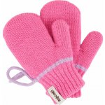 Vlnka Dětské vlněné palčáky s poutkem růžová – Sleviste.cz