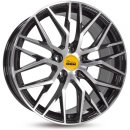 MAM RS4 8x18 5x112 ET30 black polished