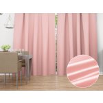 Biante Saténový závěs LUX-061 Světle korálově růžový 140x190 cm – Hledejceny.cz