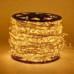 DLED SKNX0102W DecoLED LED světelný řetěz, 100m, teple bílá, 2000 diod, bílý kabel, IP67 SKNX0102W – Hledejceny.cz