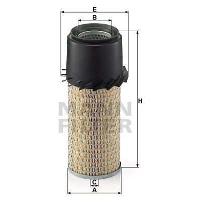Vzduchový filtr MANN-FILTER C 1188 x (C1188X) – Hledejceny.cz