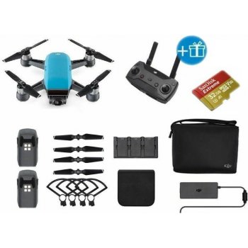 DJI Spark Fly More Combo, Sky Blue - DJIS0201C