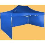 Expodum Nůžkový stan 3x4,5m hlinikovy Modrá 3 boční plachty – Zboží Mobilmania