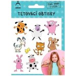 Arch Dětské tetovací obtisky zvířátka 01 – Sleviste.cz