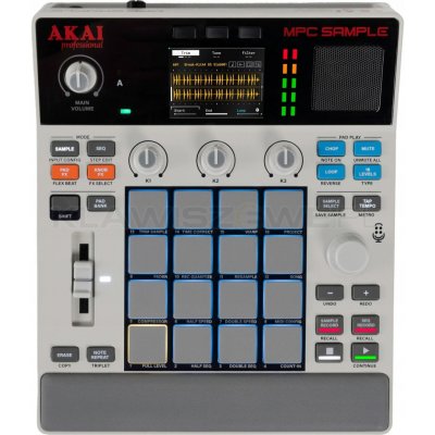 AKAI Sample Satandalone Sampler Groovebox 16 MPC RGB padů – Zbozi.Blesk.cz