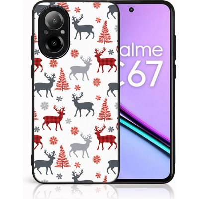 Vsechnonamobil 83936 My Art Kryt s vánočním designem Realme C67 DEER (068) – Zboží Živě