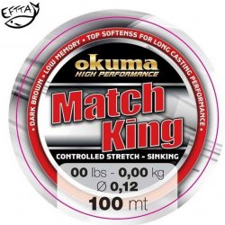 Okuma King Match 100 m 0,12 mm 1,2 kg