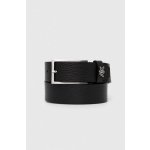 Armani Exchange kožený pásek pánský černá 951391.3F817