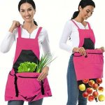 CAB-GARDEN185 Záhradná zástera ružová – Hledejceny.cz