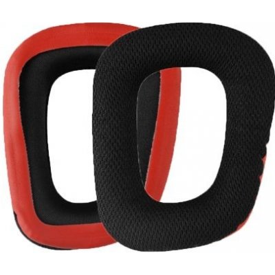 eses náušníky pro sluchátka Logitech G930 432 431 430 332 331 231 a F450 černé látkové – Zboží Mobilmania