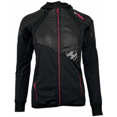 Haven POLARTIS HOODIE WMS černá/růžová dámská – Sleviste.cz