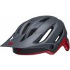 Cyklistická helma Bell 4Forty matt/gloss gray/red 2022