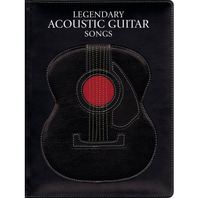 Legendary Acoustic Guitar Songs dárkový box, koženkový obal noty, tabulatury na kytaru – Zboží Mobilmania