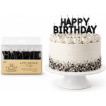 Dortisimo Svíčky Happy Birthday černé – Hledejceny.cz
