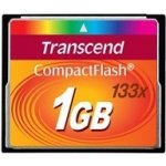 Transcend CompactFlash 1 GB TS1GCF133 – Zboží Mobilmania