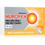 NUROFEN PRO DĚTI RCT 60MG SUP 10 – Hledejceny.cz