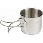 Tatonka Handle Mug 600 ml nerezový hrnek sklopná ucha stupnice – Zboží Mobilmania