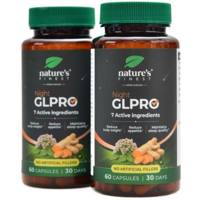 Nature's Finest 2x Night GLPRO-1 60 kapslí – Hledejceny.cz