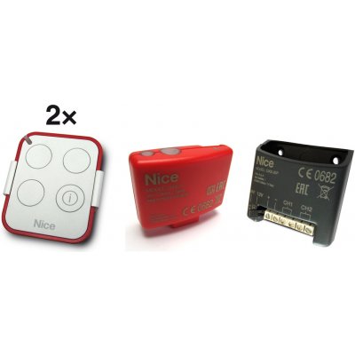 NICE S.p.A. kit 2 vysílačů ON3ELR, 1 přijímače OXILR, 1 redukce OX2UBP; 433,92 MHz, LoRa® technologie – Zboží Mobilmania