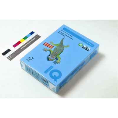 Papír barevný A4 160g IQ color intenzivní azurová AB48 250 listů – Sleviste.cz