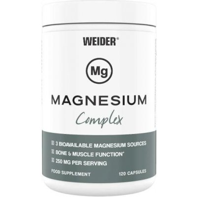 Weider Magnézium komplex 120 kapsúl – Hledejceny.cz