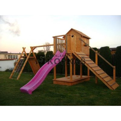 Kopkaš Houpačka se skluzavkou Viktor o délce 2,65 m a s lávkou – Zbozi.Blesk.cz