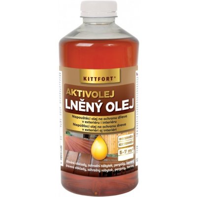 Kittfort lněný olej 1 l – Zboží Dáma