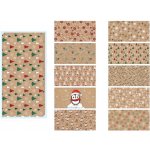 MFP 5550340 Dopisní obálka DL vánoční KRAFT (mix) – Zboží Dáma