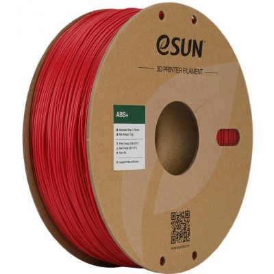 eSUN ABS+ Fine Engine Red, 1,75 mm / 1 kg – Zboží Živě
