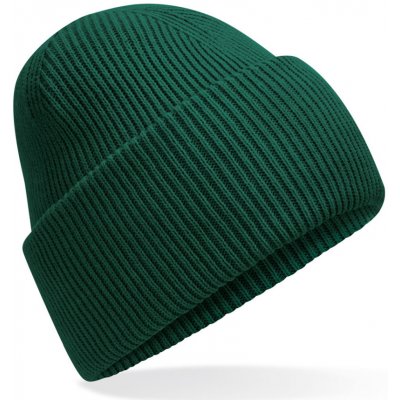 Beechfield Pletená čepice B385R Bottle Green – Zboží Mobilmania