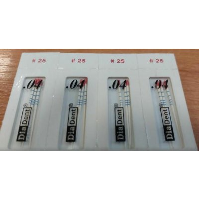 DiaDent Čepy sterilní papírové kónické .04 Plus MP258-705 - Vel./šíře: 25 – Hledejceny.cz