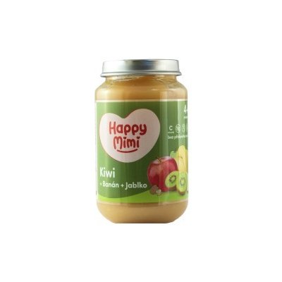 Happy Mimi ovocný Kiwi/Banán 190 g – Zboží Dáma