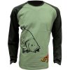 Rybářské tričko, svetr, mikina Zfish Tričko Boilie T-Shirt Long Sleeve