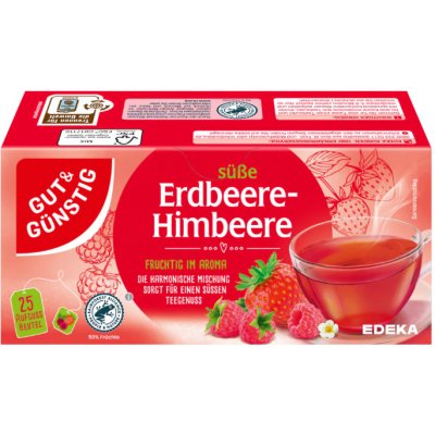 G&G ovocný čaj Jahoda & Malina 25 sáčků 75 g – Sleviste.cz