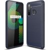 Pouzdro a kryt na mobilní telefon Realme PROTEMIO 25621 FLEXI TPU Kryt Realme 6i modrý